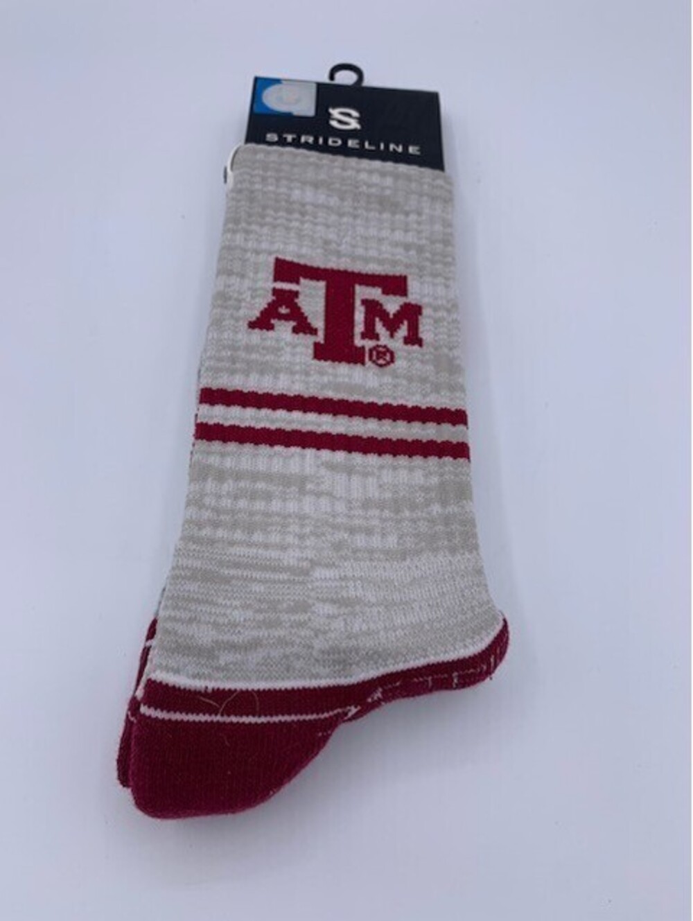 Strideline Texas A&M Full Knit Socks NWT
